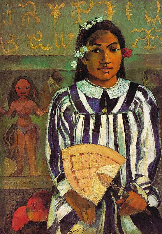 Paul Gauguin Merahi Metua No Teha'amana oil painting image